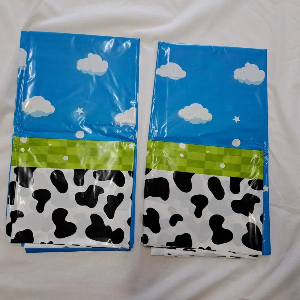 122 Pcs‎ Sky Clouds Birthday Party Cow